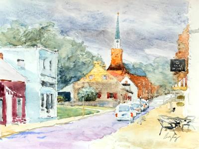 Dawn on Merchant Street 9.23.22 Dawn on Merchant Street 9.23.22