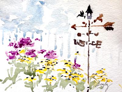The Weathervane in My Garden