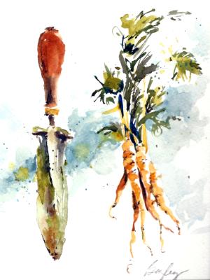 Carrots and Trowel