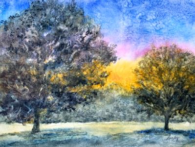 Sunrise at Moses Austin Park, 10.22.25 Sunrise at Moses Austin Park, 10.22.25