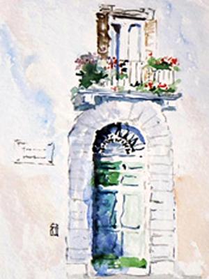 Door & Balcony in Italy Door & Balcony in Italy