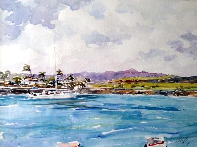 Harbor in Kauai