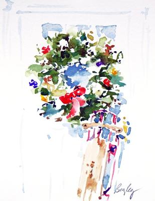Wreath and Sled Wreath and Sled