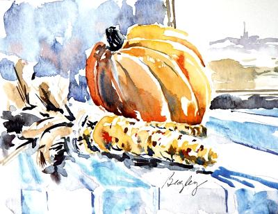 Pumpkin and Corn Pumpkin and Corn