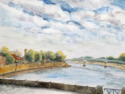 Rhone River - Arles, FR Rhone River - Arles, FR