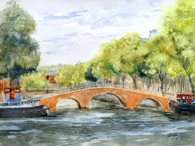 Bridge over Keizersgracht - Amsterdam Bridge over Keizersgracht - Amsterdam