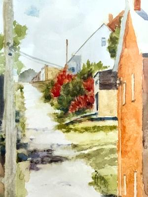 Alley in Hermann June 2025 Alley in Hermann June 2025