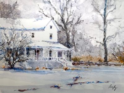 Winter Farm House 2.17.21